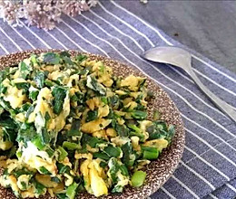 #憋在家里吃什么#鸡蛋抱韭菜的做法