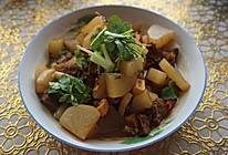 萝卜烧牛肉的做法
