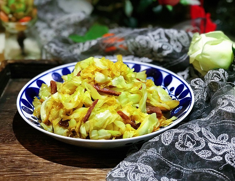 蚝油包菜的做法