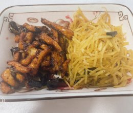 今天分享两个可以卷饼的菜的做法