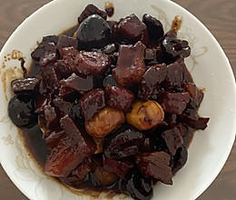 香菇板栗红烧肉的做法