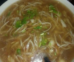 金银丝羹的做法