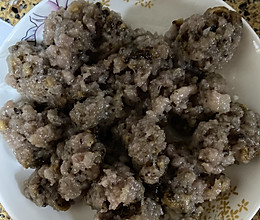 #餐桌上的春日限定#蒸香菇肉丸的做法