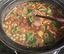 番茄牛肉锅的做法