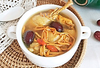 虫草花炖鸡汤#福气年夜菜#的做法