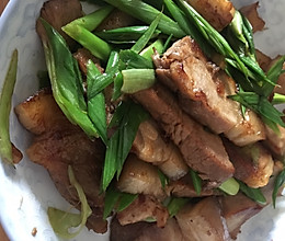 蒜苗炒猪肉的做法