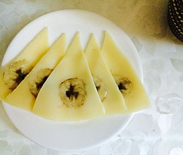 适合1岁以上的宝宝餐——香蕉片班戟皮的做法