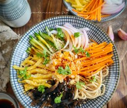 油泼豆腐丝的做法