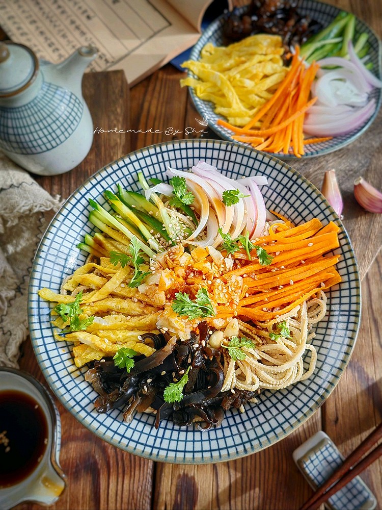 油泼豆腐丝的做法