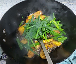 小葱烧豆腐的做法