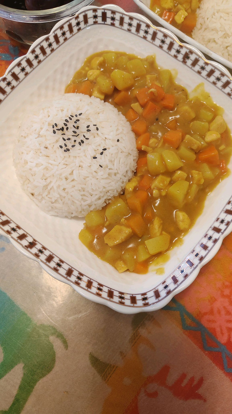 咖喱饭的做法