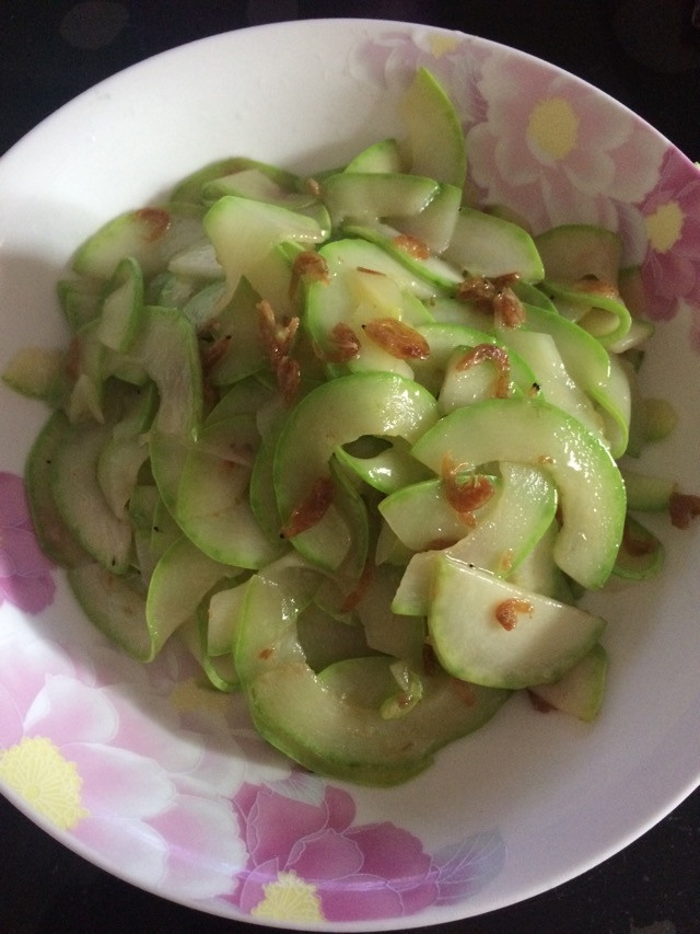 虾皮西葫芦的做法