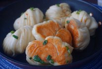 生煎椒盐小花卷的做法