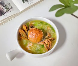 #秋日品蟹 邂逅好味道#鲜美大闸蟹粥的做法
