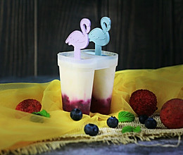 火龙果绿豆冰棍的做法