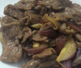 【蓓妈美食】黑胡椒炒牛肉的做法