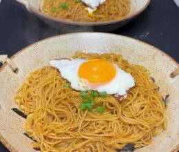 葱油拌面的做法