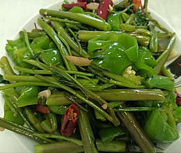 爆炒空心菜的做法