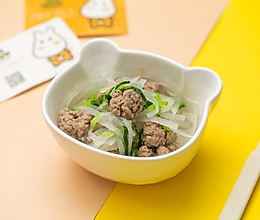 萝卜肉丸汤的做法