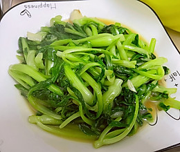 三分钟炒青菜（鸡毛菜）的做法