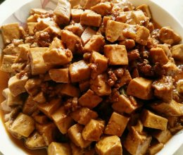 肉末豆腐的做法