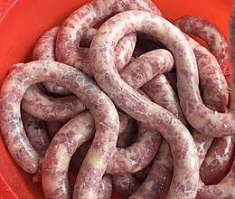 农家自制土香肠腊肠腊肉的做法