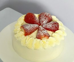 #年饭要飘香，就用外婆乡#草莓海绵蛋糕的做法