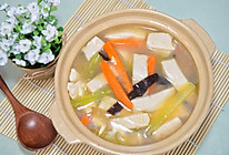 三鲜豆腐钵#我要上首页清爽家常菜#的做法