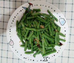 蒜香豇豆的做法