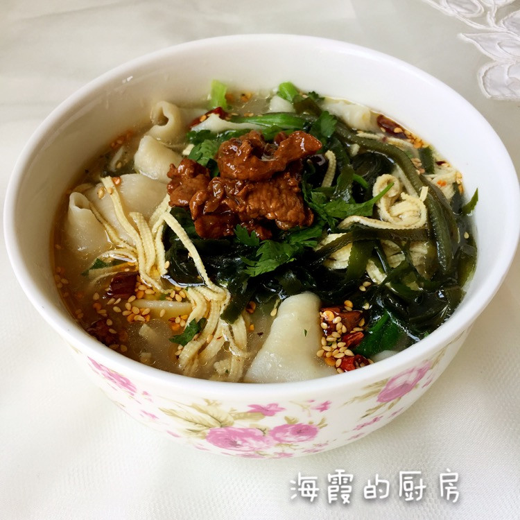 骨汤河南烩面的做法