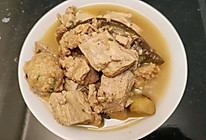 炖肉沫茄子冻豆腐的做法