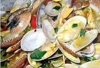 葱油花甲的做法