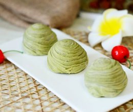 抹茶蛋黄酥（黄油版）的做法