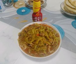 #豪吉小香风 做菜超吃香#笋丝炒肉的做法