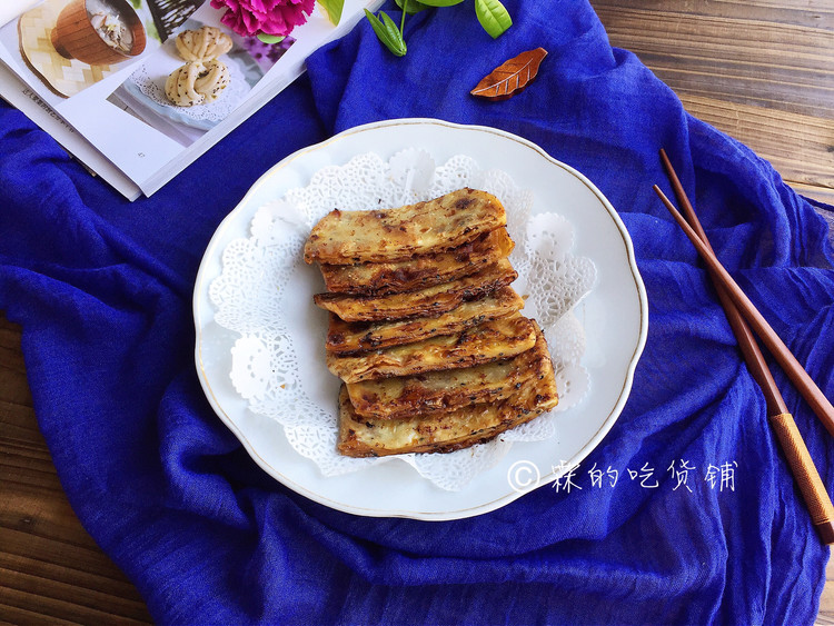 红糖芝麻千层饼的做法