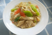 尖椒干豆腐的做法