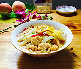 油豆腐炖娃娃菜的做法
