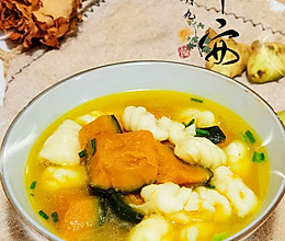#舌尖上的乡村同款美食#南瓜疙瘩汤的做法