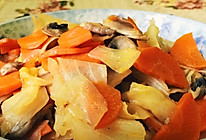 家常炒杂菜（适合糖尿病人）的做法