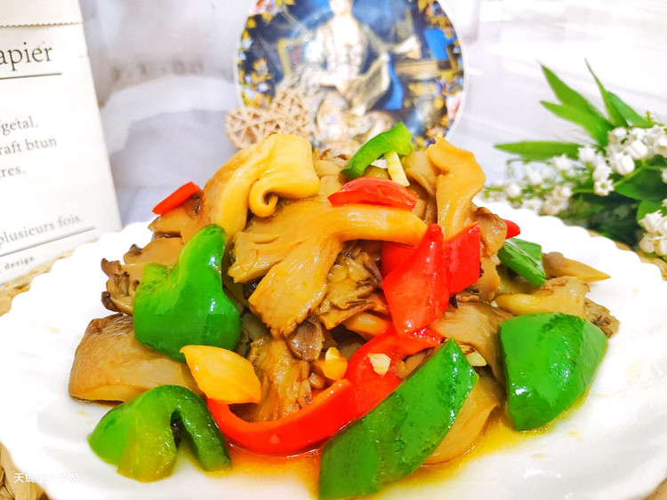 清炒平菇的做法