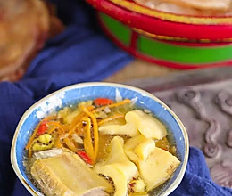 虫草花干贝新西兰花胶汤的做法