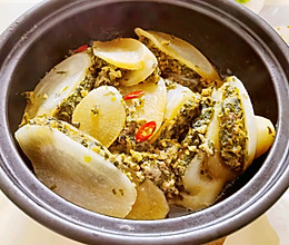 清肠胃韭菜酿萝卜的做法