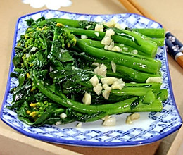 蒜蓉炒菜心的做法