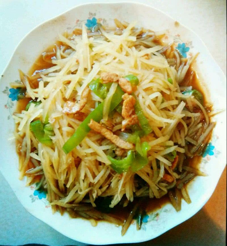 青椒炒土豆的做法