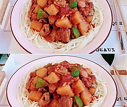 大盘鸡拌面#精致一人食#的做法