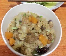 电饭锅焖羊肉饭的做法