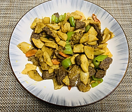 精品°超好吃的黑椒牛柳杏鲍菇的做法