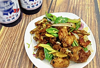 #食来运转，新年干杯#我家的干锅牛蛙的做法
