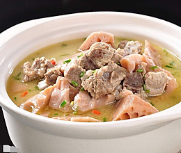 排骨莲藕汤的做法