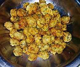 炸藕丸子（最后可蒸，可下火锅）的做法